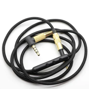 OFC Nadgradnjo Sam Kabel Kabel za AKG K450 K451 K452 K480 Q460 Slušalke Z Mikrofon Daljinski upravljalnik Za Iphone Android