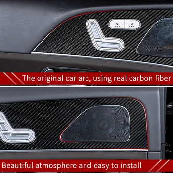 Ogljikovih vlaken Notranje zadeve Za Mercedes gle w167 gle ogljikovih gle 2020 gle 350/amg 450 500e amg gls w167 gls x167 550 dodatki