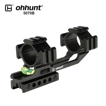Ohhunt Taktično Riflescope Obroči 30 mm/s 25,4 mm Področje uporabe Povezavi ali Picatinny Železniškega Mount Adapter Znanja z libelo za Znamenitosti