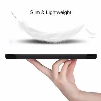 Ohišje Za Samsung Galaxy Tab A 8.0 2019 Pen P200 / P205 Ultra Slim Usnje Magnetno Stojalo Pokrov SM-P200 SM-P205 Funda