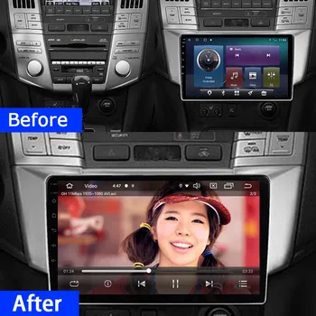 OKNAVI Android 9.0&10.0 FM BT Avto Radio Stereo Audio Video DVD Predvajalnik, Wifi 4G Za Lexus RX300 RX330 Toyota Lunj 2003-2009
