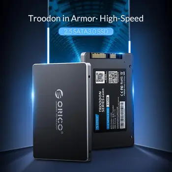 ORICO DIY Prenosni Pogon ssd 2.5 Inch SATA SSD s SATA Pregleden Primeru USB 3.1 Gen2 Tip C 10Gbps Zunanji Trdi Disk