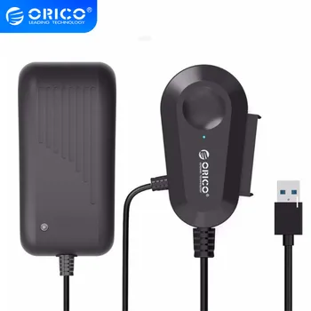 ORICO USB 3.0, da SATA Adapter Pretvornik-Kabel za 2.5/3.5-palčni Trdi Disk HDD/SSD z 12V2A Power Adapter - Black (35UTS)