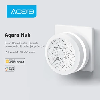 Original Aqara Hub Prehod RGB LED Nočna Lučka Smart Dela Za Apple Homekit Aqara APP Za Mihome APP