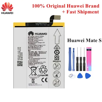 Original Baterija HB436178EBW za Huawei Mate S CRR-CL00 CRR-UL00 CRR-L09 2620/2700mAh Telefon Batteria z Brezplačno Orodja