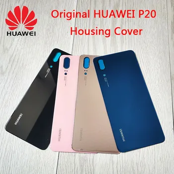 Original Huawei P20 3Dglass Baterije Zadnji Pokrov, Vrata Zadaj Stanovanj Relacement Varstvo Primeru Za Huawei P20 z Samolepilne Nalepke