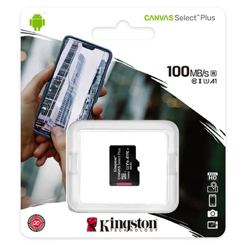 Original Kingston Novo Micro SD Kartico флешка 16GB 32BG 64GB 128GB 256GB 512GB Pomnilniško Kartico OTG Adapter za pomnilniške Kartice Microsd,