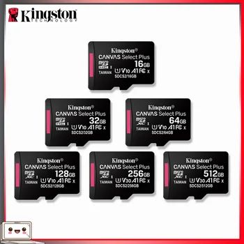 Original Kingston Novo Micro SD Kartico флешка 16GB 32BG 64GB 128GB 256GB 512GB Pomnilniško Kartico OTG Adapter za pomnilniške Kartice Microsd,