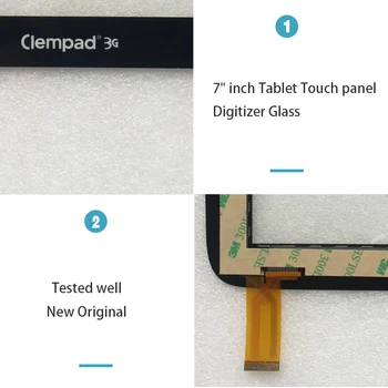 Original Novi Zaslon na Dotik, Plošča steklo FPC-CY80S304-00, za ClemPad 3G tablet na dotik senzor Brezplačna dostava