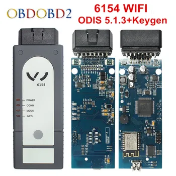 Original OKI 5054A ODIS V5.1.6 Keygen Bluetooth AMB2300 6154 WIFI 5054A Polno Čip 5054 UDS Za VAG Diagnostično Orodje