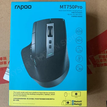 Original Rapoo MT750 Pro Rechareable Brezžično Miško Bluetooh Miško Prosto-Preklop Med Bt 4.0/3.0 & RF 2.4 G do 4 Naprave