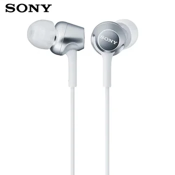 Original Sony MDR-EX250AP 3,5 mm V Uho Plug Neodymium Glasbe Vozniki Slušalke za Xperia Z Z1 Z2 Z3 XZ1 XZ2 X XA1 XA2