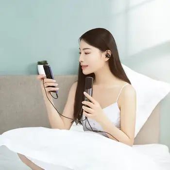 Original Xiaomi Mi JUNLIN Brezžični Digitalni Mikrofon, HD Smart Mikrofon za Zmanjševanje Hrupa v Realnem času Uho Zameno za Android IOS