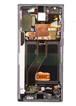 Original Z Dot lcd zaslon Za Samsung Galaxy Note 10+ SM-N975F LCD opomba 10 Plus N9750 N975 Zaslon, Zaslon na Dotik, Računalnike Skupščine