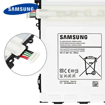 Originalni SAMSUNG Tablični EB-BT800FBE EB-BT800FBC 7900mAh baterija Za Samsung Galaxy Tab S 10.5 SM-T805C T800 T801 T805 T807