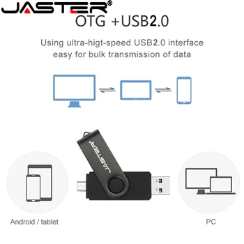 Otg usb flash drive novo memoria držijo cel usb 2.0 ključek 8GB 16GB 32GB Pametni Telefon, Tablični RAČUNALNIK pen drive Zunanji pomnilnik pendrive