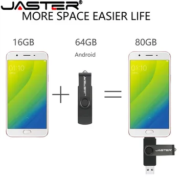 Otg usb flash drive novo memoria držijo cel usb 2.0 ključek 8GB 16GB 32GB Pametni Telefon, Tablični RAČUNALNIK pen drive Zunanji pomnilnik pendrive