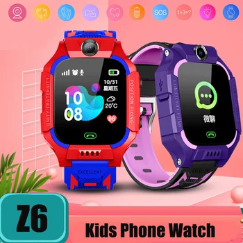 Otrok je Pametno Gledati Otroke Telefon Watch Smartwatch Za Fante, Dekleta S Kartice Sim Foto Nepremočljiva Watch Darilo Za IOS Android