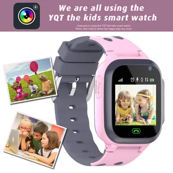 Otrok Telefonski klic Pametno Gledati za otroke Smartwatch S Kartice Sim Otroci Darilo Lokacijo Tracker ure Za IOS Android