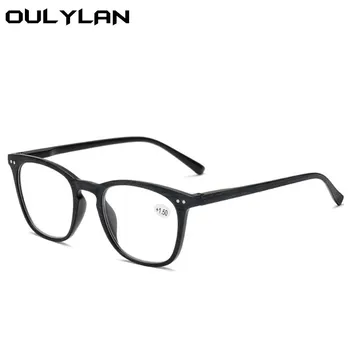 Oulylan Lesa Zrn Obravnavi Očala za Ženske Moški Modni Presbyopia Presbyopic Eye Glasses Moški Feamle Dioptrije + 1.5 2.5 3.5 4.0