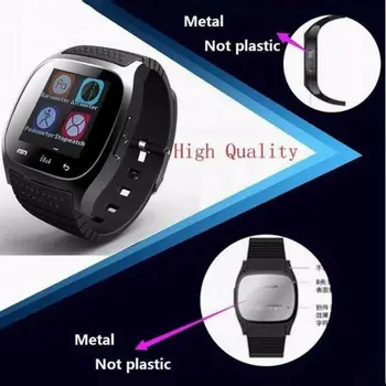 Pametne Zapestne Watch Bluetooth Nepremočljiva GSM Telefon Mate Za Android Samsung iPhone