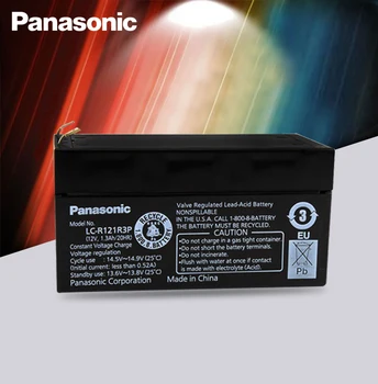 Panasonic Izvirno Novo 12V ZA 1,3 AH Baterije za ponovno Polnjenje svinčevih Skladiščenje Baterij, Namizna Svetilka, LED Svetloba Naprave Zvočnik