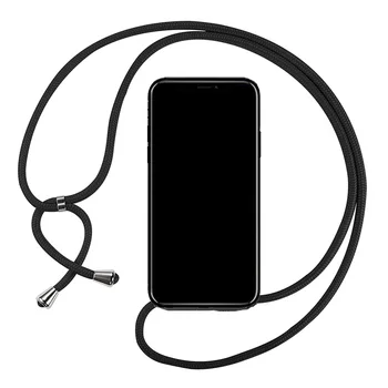 Pašček Kabel Verige Telefon Ogrlica Vrvica za opaljivanje tega Primeru Mobilni Telefon za Izvajanje Pokrivajo Primeru, da Visi za Alcatel 1S 2019 5024d