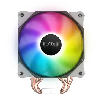 Pcclooer X7 CPU hladilnika S 6 Čistega Bakra Toplotne Cevi Super količine Zraka Kovinski Nosilec za Podporo Visoke Pomnilnik Hlajenje Za Igralce