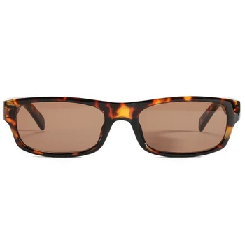 Peekaboo leopard black pravokotni sončna očala za ženske barv, dame retro sončna očala za moške uv400 2021 poletje vroče prodaje