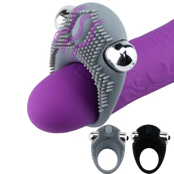 Penis Prstan Vibrator Zapozneli Izliv Naprave Za Odrasle Sex Igrače Dick Vibratorji Silikonski Petelin Obroč Z Vibriranjem Na Kurac Za Moške