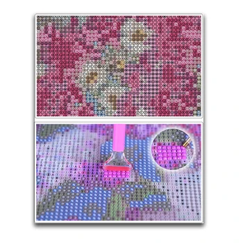 Petelin Vzorci Diamond Mozaik Cvetje Vezenje Iglo Obrti Doma Dekor DIY 5D Diamond Slikarstvo Navzkrižno Šiv Živali