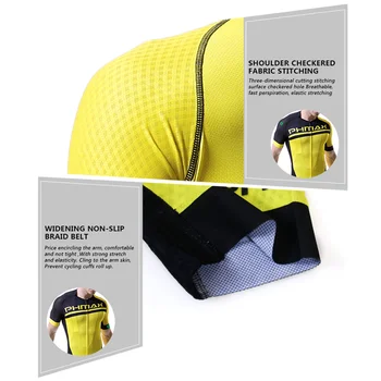 PHMAX 2020 Pro Quick-Dry Kolesarski Dres Poletje MTB Kolo, Kolesarski Komplet za Dihanje Dirke Kolo Kolesarjenje Oblačila Za Moške