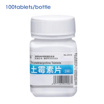 Piščanec in raca oxytetracycline tablet 100tablets 500tablets 1000 tablets10% 20% oxytetracycline hidroklorid, topen v prahu