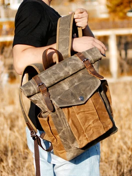 Platno nahrbtnik moški prostem prosti čas enostavno in praktično visoke zmogljivosti planinarjenje vreča za nahrbtnik, za moške potovalna torba