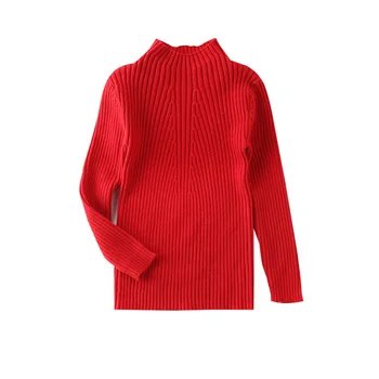 Pleten plašč otroške zimske puloverju puloverji girlsdresses turtleneck obleke za otroke vrhovi 3 4 5 6 7 8 9 10 11 12 yearsold