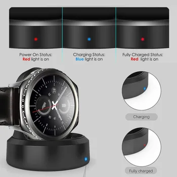 Polnilec Za Samsung Prestavi S3 Prenosno Brezžično Polnjenje Dock Magnetno Stojalo Za Klasično Meje Pametno Gledati Polnilnik