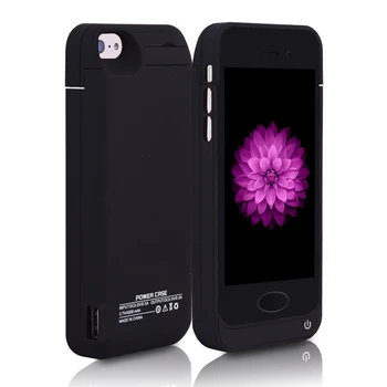Polnilnik za baterijo velja za iPhone 5 5S SE 4200mAh Zunanji Baterijski Paket Mobilni Telefon Kritje Ultra Backup Moči Banke Polnjenje Primeru