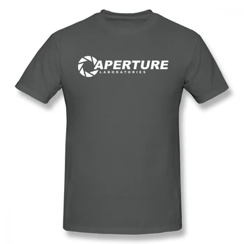Portal T Shirt Zaslonke Laboratoriji T-Shirt Moški Smešno Tee Shirt Tiskanje Velikih Kratkimi Rokavi Bombaž Plaži Tshirt