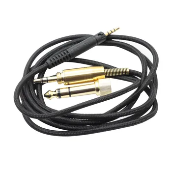 Poyatu 3,5 mm Kabel za Sennheiser HD569 HD579 HD559 HD 599 HD599 Slušalke Kabli Nadgradnjo Zamenjava Kabla s 6,35 mm adapter
