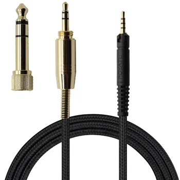 Poyatu 3,5 mm Kabel za Sennheiser HD569 HD579 HD559 HD 599 HD599 Slušalke Kabli Nadgradnjo Zamenjava Kabla s 6,35 mm adapter