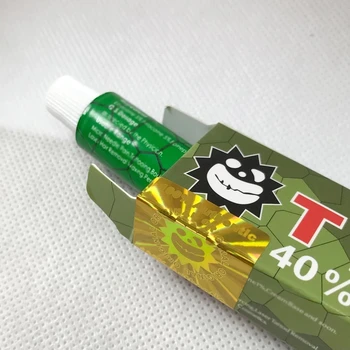 Pred tatoo Trajno Ličenje obrvi, Ustnice Zeleno 40% tatoo Krema Pomožni material 10g