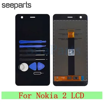 Preizkušen Za Nokia, 2 LCD-Zaslon, Zaslon na Dotik, Računalnike Skupščine Mobilni Telefon Nokia2 N2 Popravila Zamenjava Za Nokia 2 N2 LCD