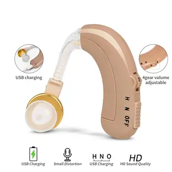 Prenosni Digitalni Slušni Pomoči Za Ponovno Polnjenje Ojačevalec Zvoka Audiphones Majhne Notranje Uho Zaznavne Izgube Sluha Sluh Ojačevalnik