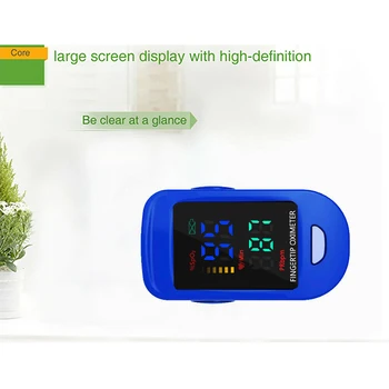 Prenosni OLED Zaslon Prsta Zdravje Test Oximetro de dedo Oximeter Kisika v Krvi, PR in SOP2 Impulz Oximeter