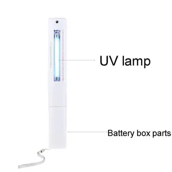 Prenosni UV Sterilizator Lučka za Klice Virus Razkuževanje Žarnice UV Telefon higieno rok za Domačo Pisarno Potovanja Sterilizacijo