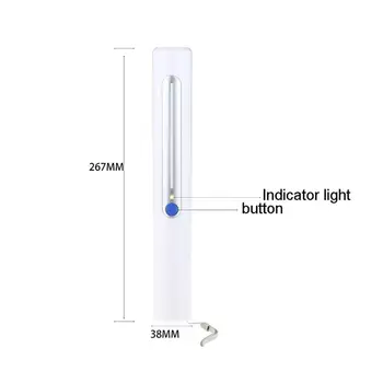 Prenosni UV Sterilizator Lučka za Klice Virus Razkuževanje Žarnice UV Telefon higieno rok za Domačo Pisarno Potovanja Sterilizacijo