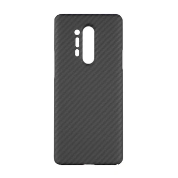 PRIM kože Ogljikovih vlaken primeru telefon za OnePlus 8 Pro tanko in visoko trdnostjo aramid vlaken zaščitna torbica