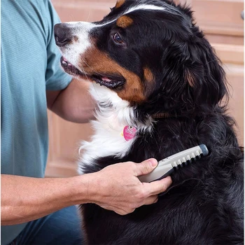 Profesionalni Električni Pes Krtačo za Česanje Kuža Pes, Mačka Hair Trimmer Pomodar Gilling Krtačo Hitro Čiščenje Orodje za Hišne Nego Glavnik