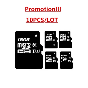 Promocija!! 10PCS 4GB 8GB 16GB 32GB TF Pomnilniško Kartico Micro SDHC Kartica microsd kartico flash pomnilniške kartice