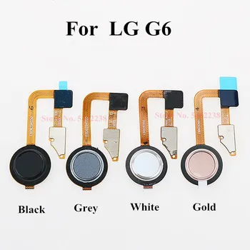 Prvotne gumb Domov Prstnih Senzor Za LG G6 Prstnih Odtisov Dotik ID Senzorja Vrniti Ključ Priključek Flex kabel